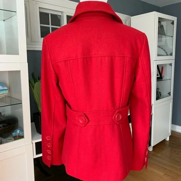 COPY - Guess*Jeans Wool Blend Double Breasted Peacoat - Picture 8 of 14